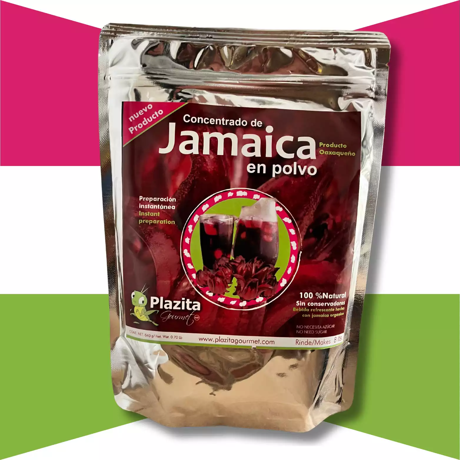 Jamaica en polvo 640g